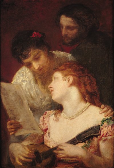 Musical Party, 1874 by Mary Cassatt
